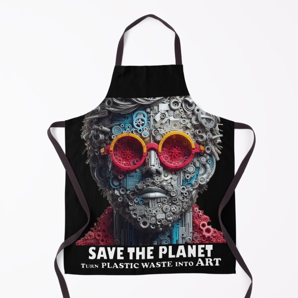 Item preview, Save the Planet Turn plastic waste into art 6 designed and sold by PictaNova.