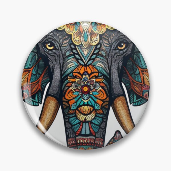 Item preview, Mandala Elephant Head Design 12 of 12 designed and sold by Jenson Major.