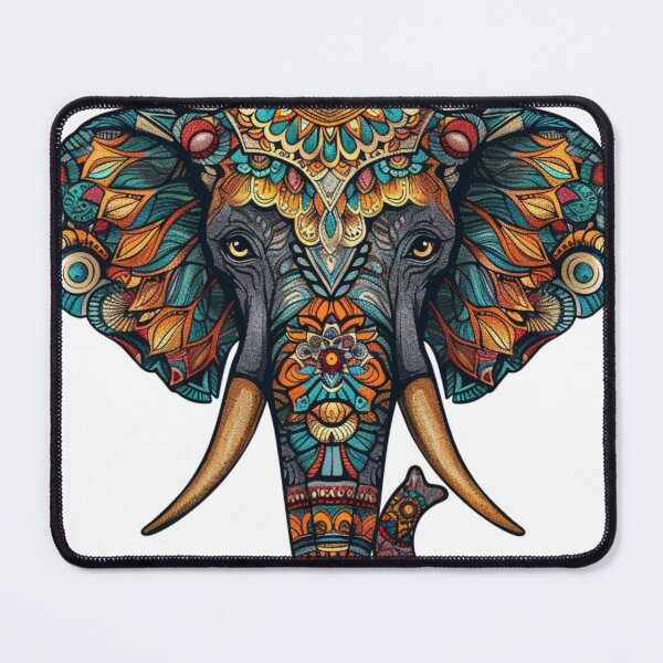 Item preview, Mandala Elephant Head Design 12 of 12 designed and sold by Jenson Major.
