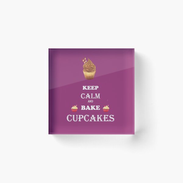 Item preview, Keep calm ... cupcake time! designed and sold by mary02.