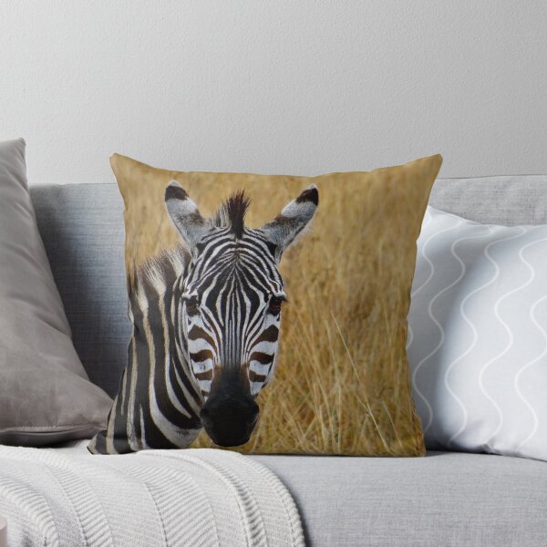 Item preview, Zebra half shot face on designed and sold by exploramum.