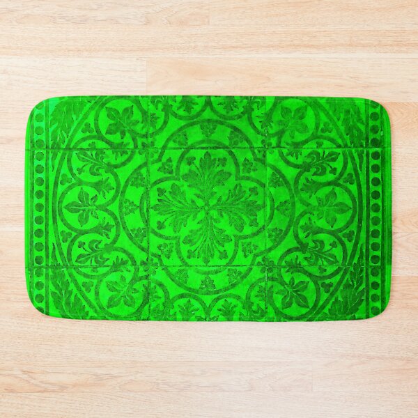 Item preview, Ornate green tiles designed and sold by SpectraScope.