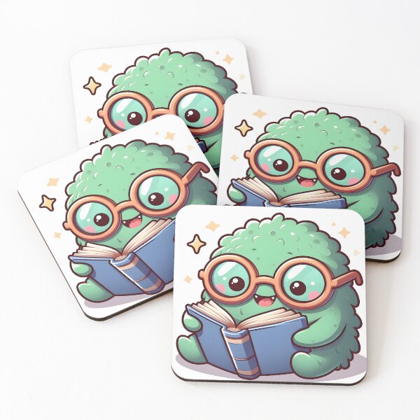 Item preview, Kawaii Charming Golem With A Pair Of Glasses designed and sold by CanvasCutie.