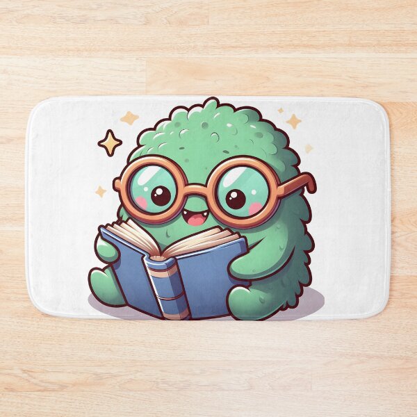 Item preview, Kawaii Charming Golem With A Pair Of Glasses designed and sold by CanvasCutie.
