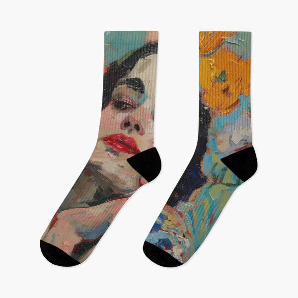 Item preview, Bebe Daniels | Painting in the style of Vincent van Gogh designed and sold by ComicsFactory.