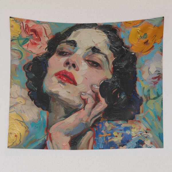 Artikelvorschau, Bebe Daniels | Malerei im Stil von Vincent van Gogh entworfen und verkauft von ComicsFactory.
