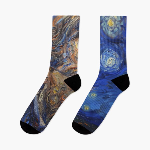 Item preview, Bedřich Smetana | Painting in the style of Vincent van Gogh designed and sold by ComicsFactory.