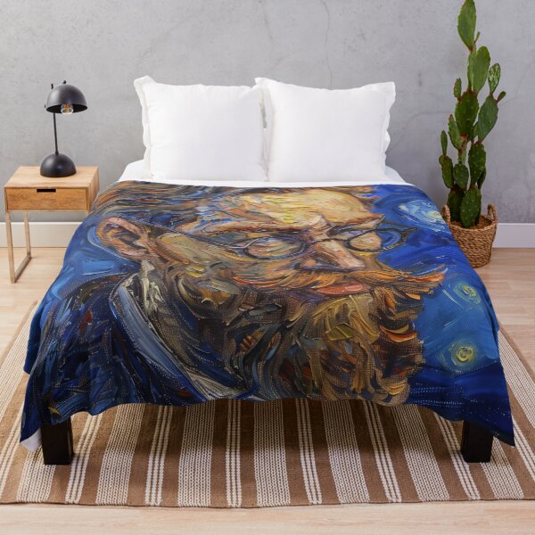 Item preview, Bedřich Smetana | Painting in the style of Vincent van Gogh designed and sold by ComicsFactory.