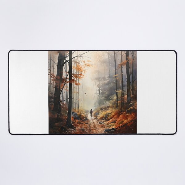 Item preview, Hiking Through Autumnal Fog designed and sold by Shirtastically.
