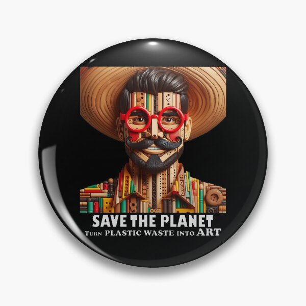Item preview, Save the Planet Turn plastic waste into art 7 designed and sold by PictaNova.