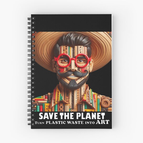 Item preview, Save the Planet Turn plastic waste into art 7 designed and sold by PictaNova.