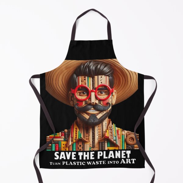 Item preview, Save the Planet Turn plastic waste into art 7 designed and sold by PictaNova.