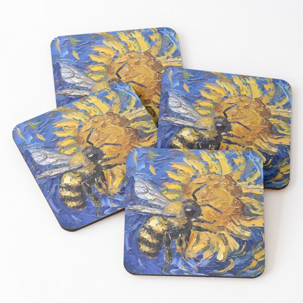 Item preview, Bee | Painting in the style of Vincent van Gogh designed and sold by ComicsFactory.