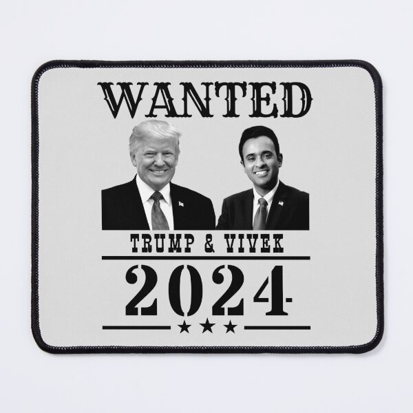 Item preview, WANTED Trump & Vivek 2024 designed and sold by Decamegashop.