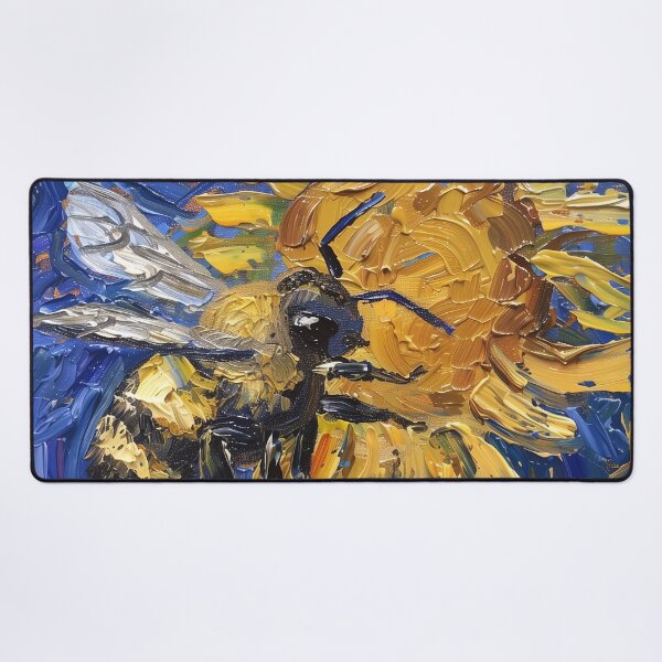 Item preview, Bee | Painting in the style of Vincent van Gogh designed and sold by ComicsFactory.
