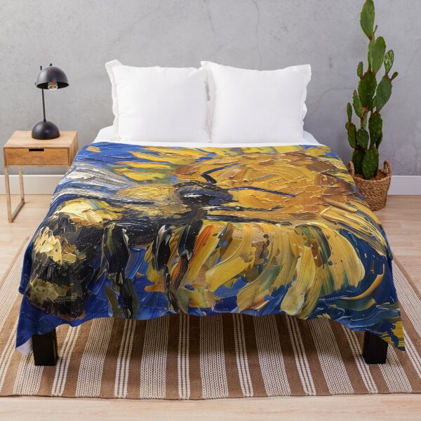 Item preview, Bee | Painting in the style of Vincent van Gogh designed and sold by ComicsFactory.