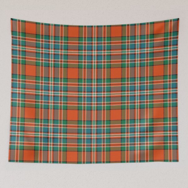 Item preview, MacFarlane Red Ancient Tartan - Detailed designed and sold by DiscoGypsyFish.