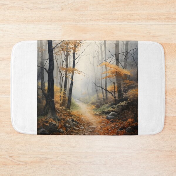Item preview, Hiking Through Autumnal Fog designed and sold by Shirtastically.