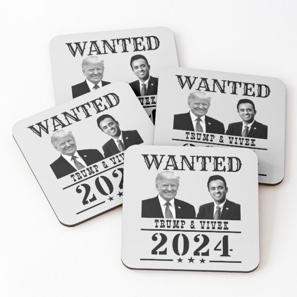 Item preview, WANTED Trump & Vivek 2024 designed and sold by Decamegashop.