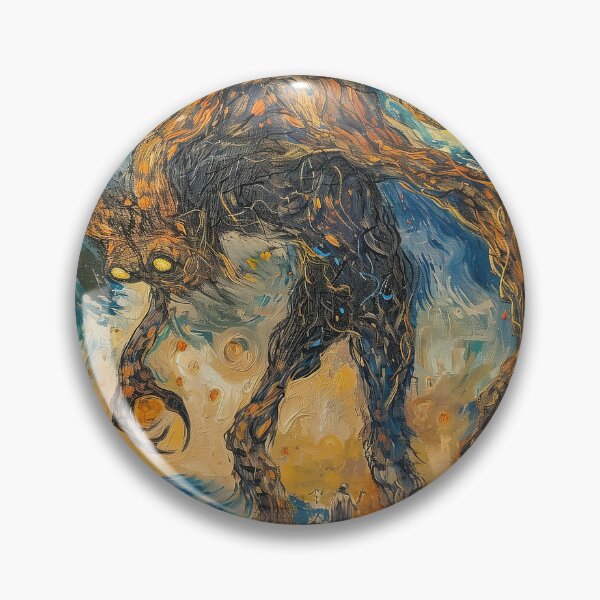 Item preview, Behemoth | Painting in the style of Vincent van Gogh designed and sold by ComicsFactory.