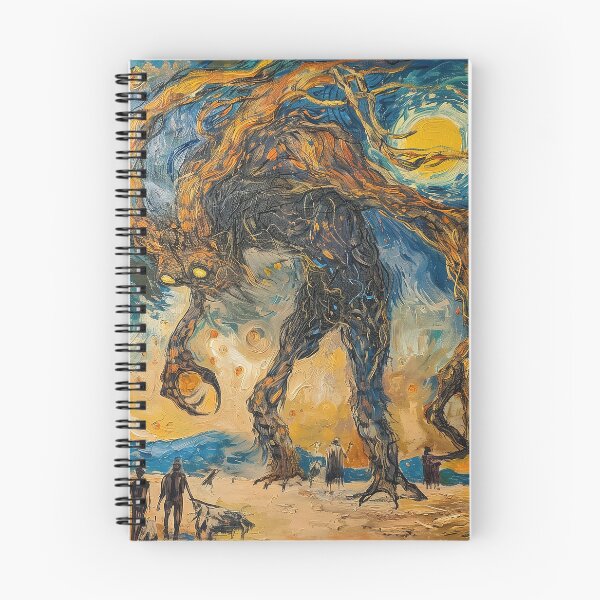 Item preview, Behemoth | Painting in the style of Vincent van Gogh designed and sold by ComicsFactory.