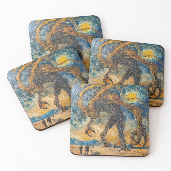 Item preview, Behemoth | Painting in the style of Vincent van Gogh designed and sold by ComicsFactory.