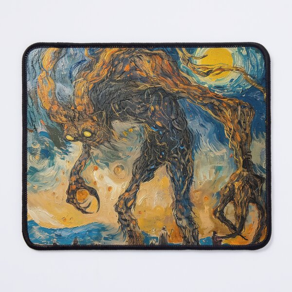 Item preview, Behemoth | Painting in the style of Vincent van Gogh designed and sold by ComicsFactory.