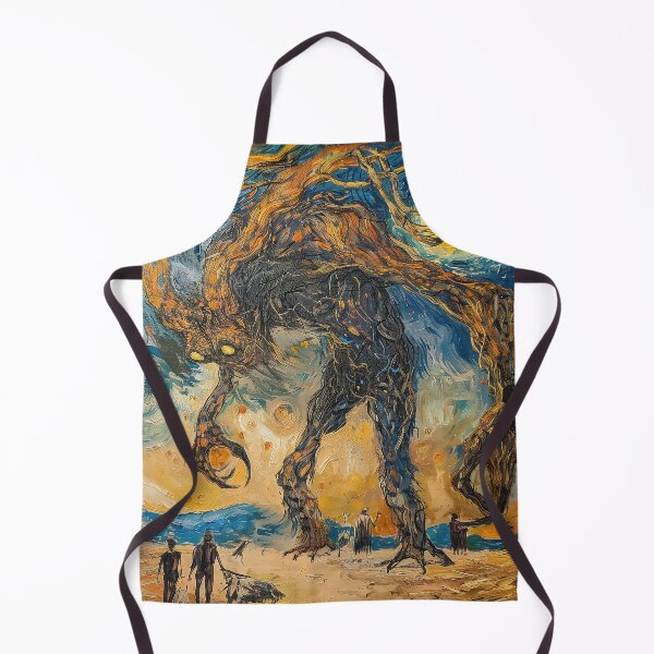 Item preview, Behemoth | Painting in the style of Vincent van Gogh designed and sold by ComicsFactory.