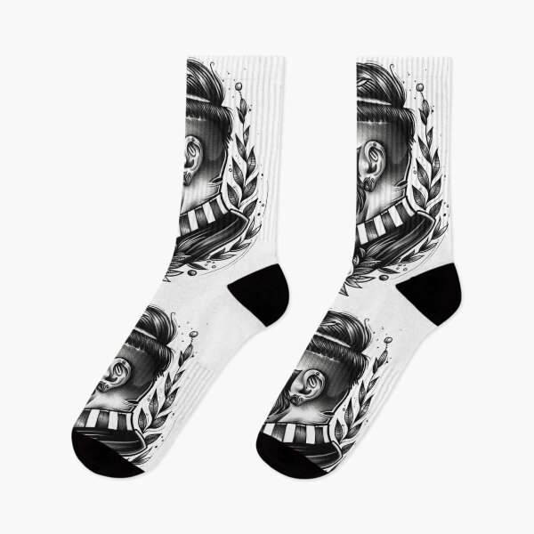 Item preview, Barber Style Tattoo Design 5 of 12 designed and sold by Jenson Major.