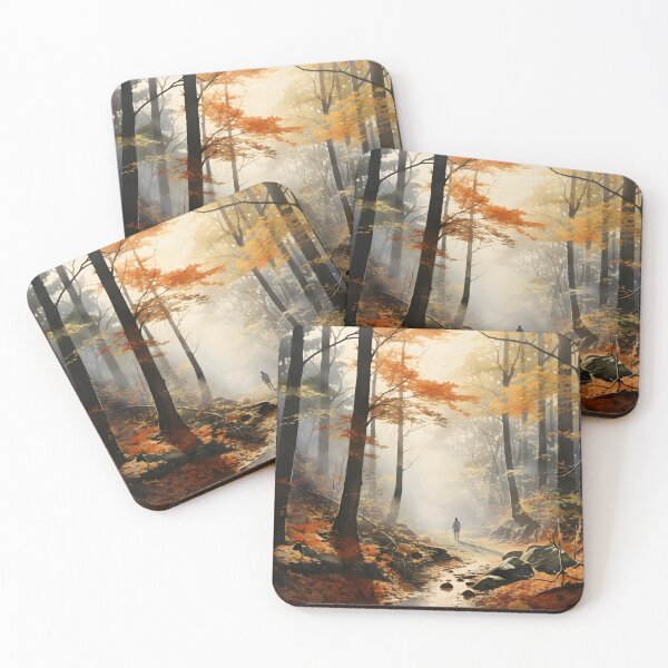 Item preview, Autumnal Fog Hiking Adventure designed and sold by Shirtastically.