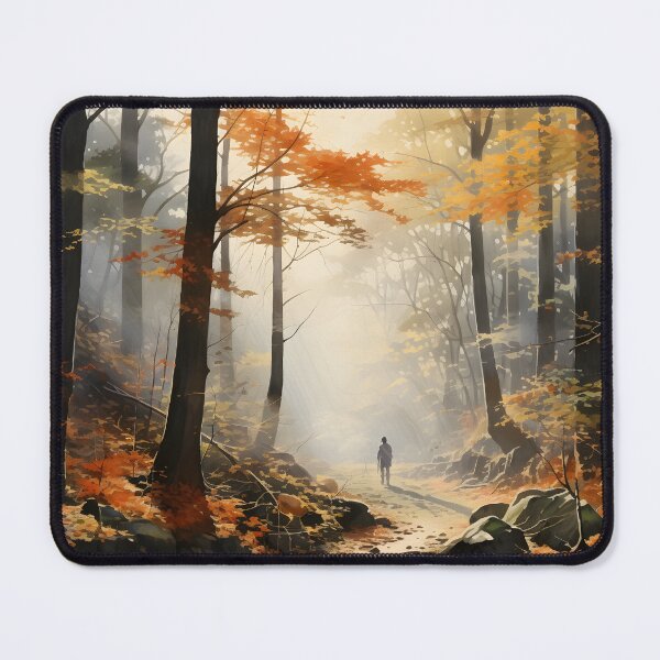 Item preview, Autumnal Fog Hiking Adventure designed and sold by Shirtastically.