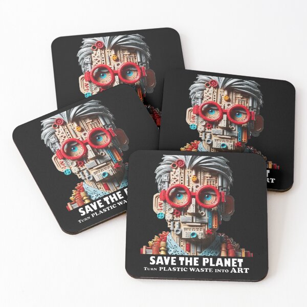 Item preview, Copy of Save the Planet Turn plastic waste into art 7 designed and sold by PictaNova.
