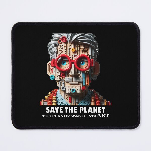 Item preview, Copy of Save the Planet Turn plastic waste into art 7 designed and sold by PictaNova.
