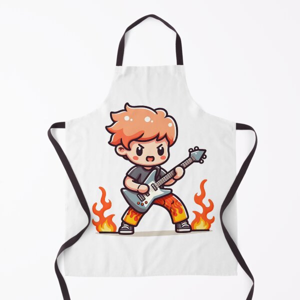 Item preview, Kawaii Rockstar: Flame-Patterned Pants designed and sold by CanvasCutie.