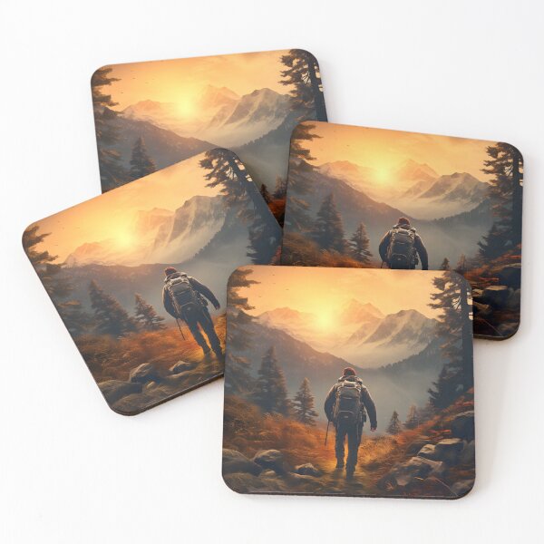Item preview, Hiking Solitude: A Journey Through the Foggy Forest designed and sold by Shirtastically.