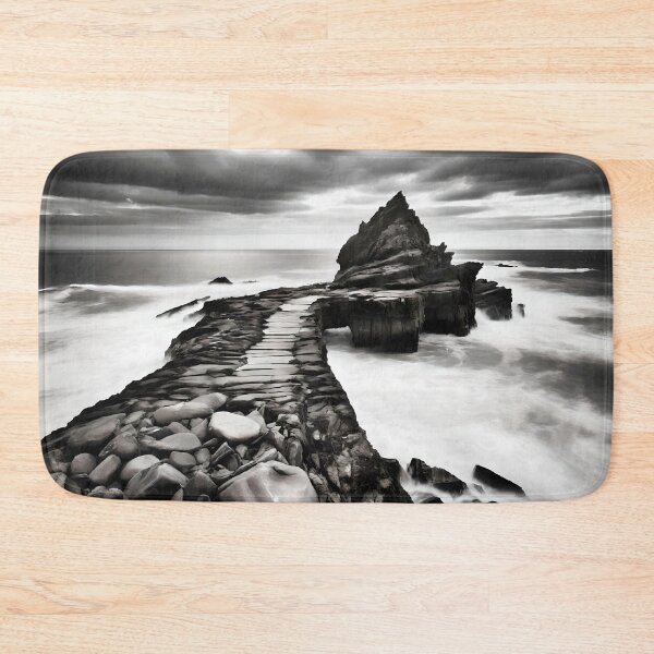 Item preview, Oceanic Rhapsody: HDR Monochromatic Abstract Seascape designed and sold by ShadeScapeArt.