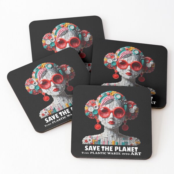 Item preview, Save the Planet Turn plastic waste into art 9 designed and sold by PictaNova.