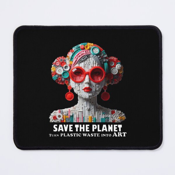 Item preview, Save the Planet Turn plastic waste into art 9 designed and sold by PictaNova.