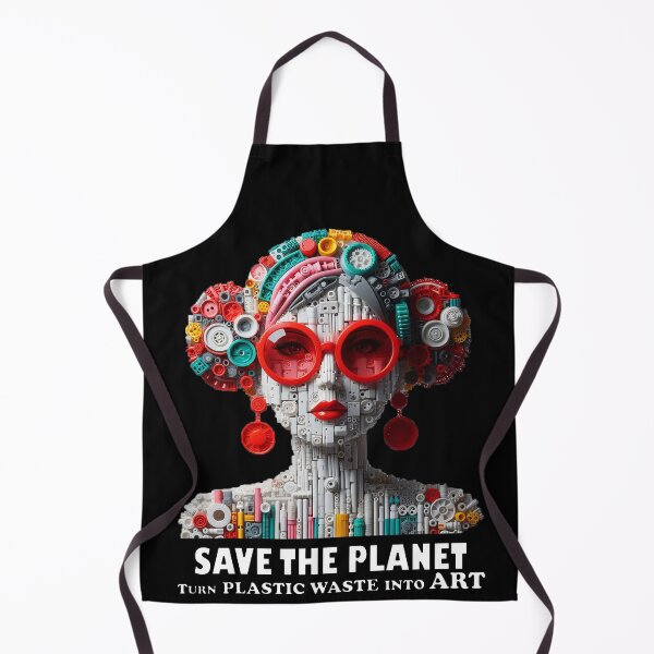 Item preview, Save the Planet Turn plastic waste into art 9 designed and sold by PictaNova.