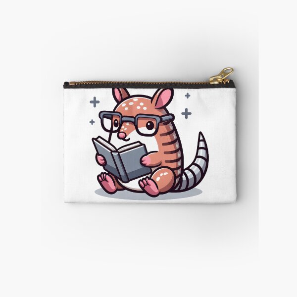 Item preview, Kawaii Armadillo With Glasses designed and sold by CanvasCutie.