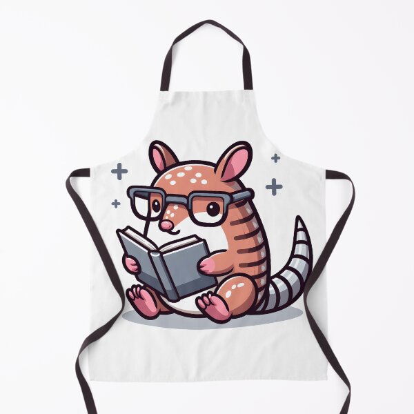 Item preview, Kawaii Armadillo With Glasses designed and sold by CanvasCutie.