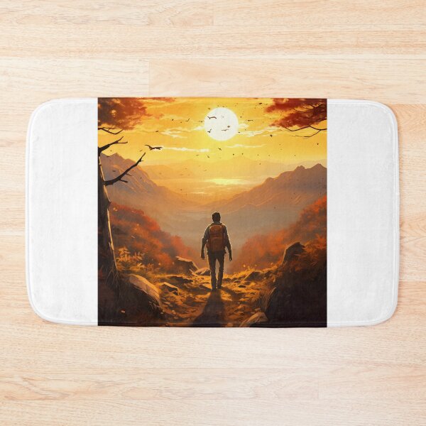 Item preview, Hiking Solitude: A Journey Through the Foggy Forest designed and sold by Shirtastically.