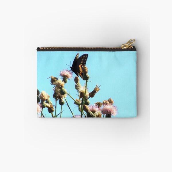 Item preview, Black Swallowtail On Purple Thistle designed and sold by MercerImages.