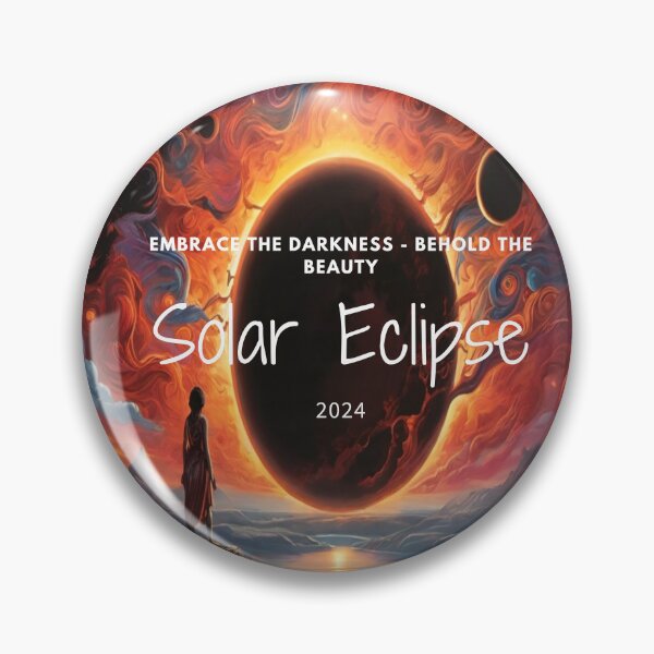 Artikelvorschau, Umarme die Dunkelheit | Sehe die Schönheit | Sonnenfinsternis 2024 entworfen und verkauft von InspiredCreatives.