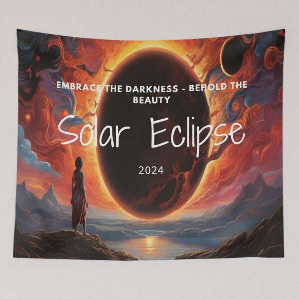 Item preview, Embrace the Darkness|Behold The Beauty|Solar Eclipse 2024 designed and sold by InspiredCreatives.