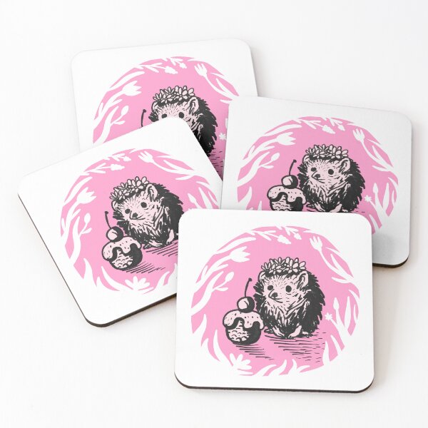 Item preview, A cute hedgehog and a cookie designed and sold by noico.