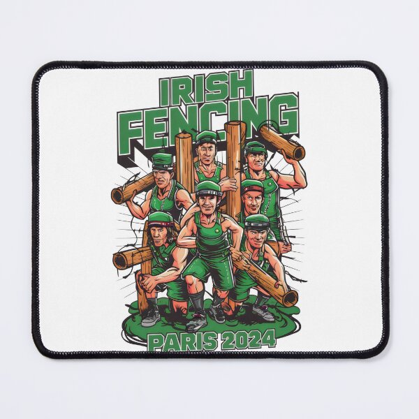 Item preview, Irish Fencing Team - Paris 2024 designed and sold by REAL IRISH GIFTS.