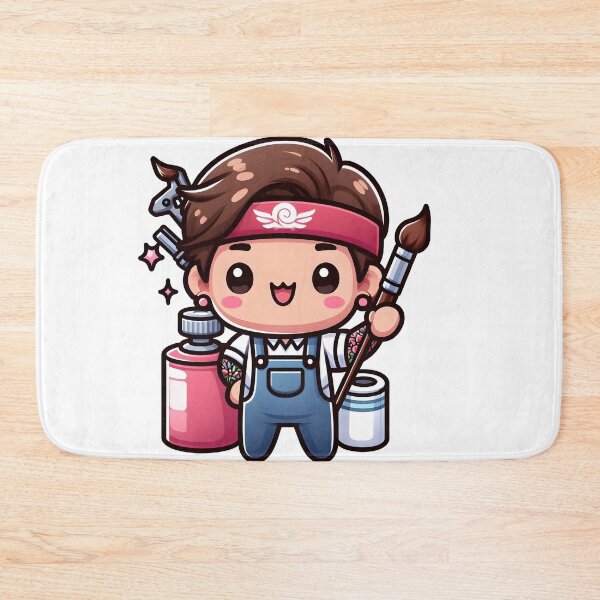 Item preview, Kawaii Tattoo Artist: Wearing A Tattoo-Themed Headband designed and sold by CanvasCutie.