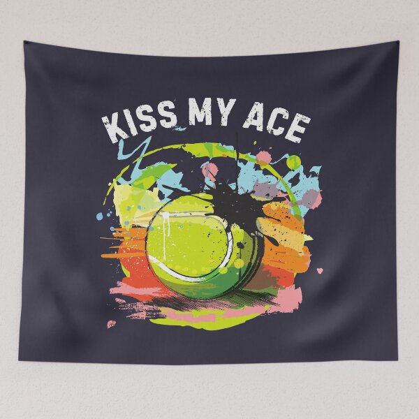 Item preview, Tennis Rackets Balls Funny Ace Tennis Player Graphic designed and sold by SunfullyYours.