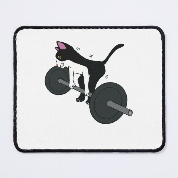Item preview, Deadlift kitty designed and sold by PilatesKitty.